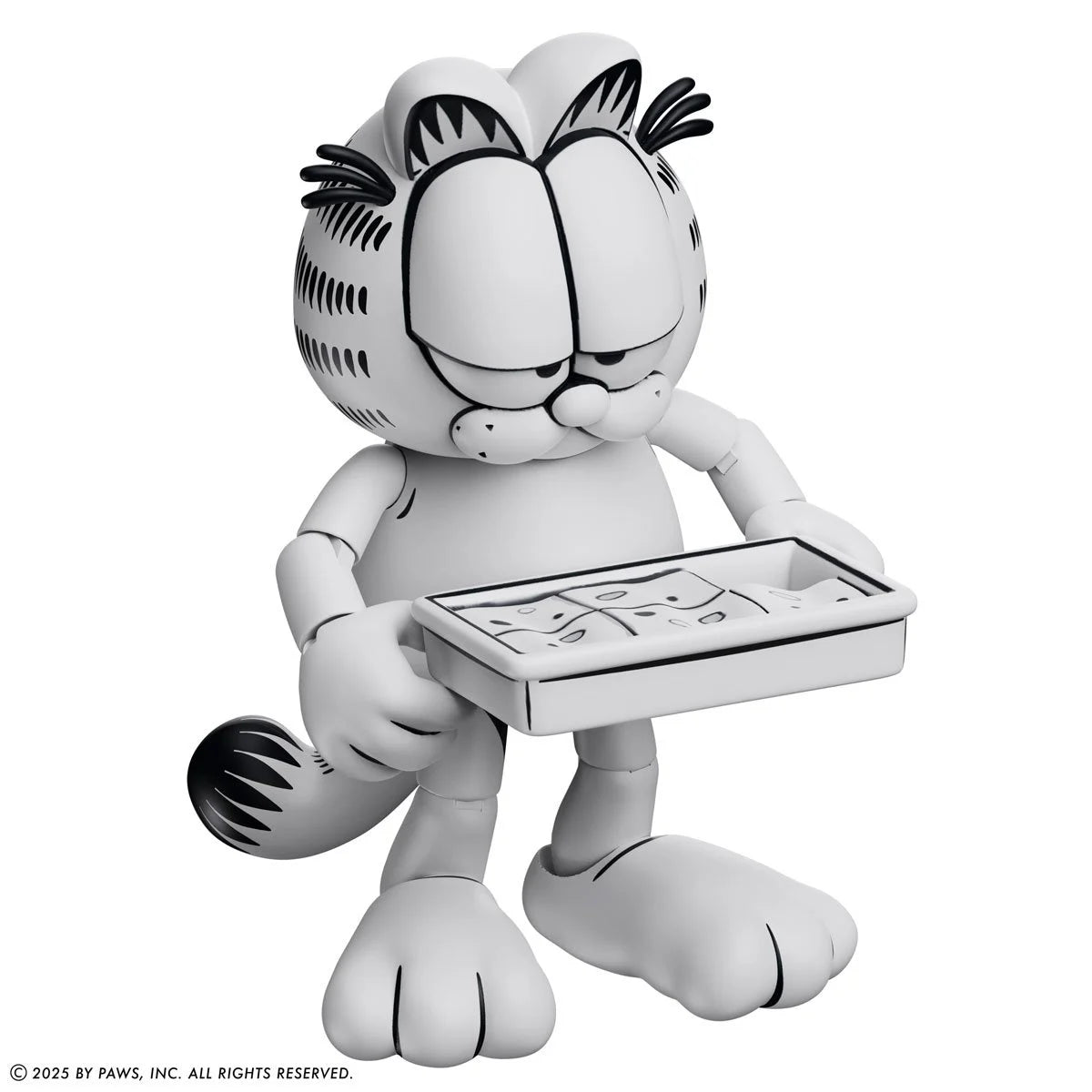 Garfield - Black and White Daily Comic Strip Action Figure - Entertainment Earth Exclusive (PRE-ORDER AUGUST 2026)