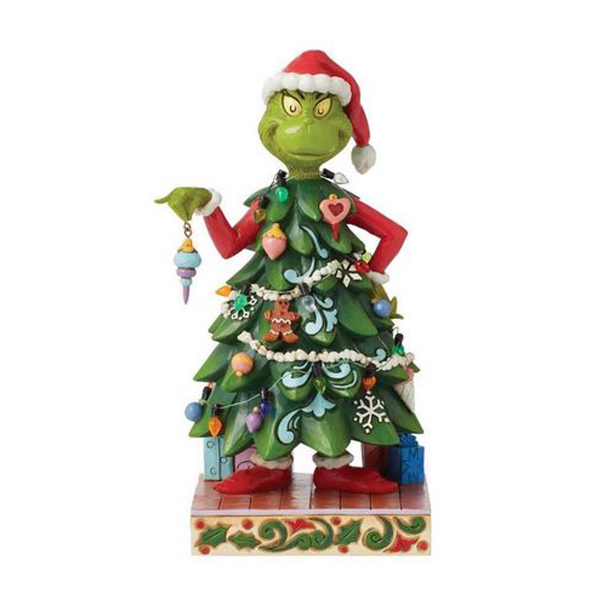Enesco: Dr. Seuss Grinch Dressed as a Tree By Jim Shore Statue