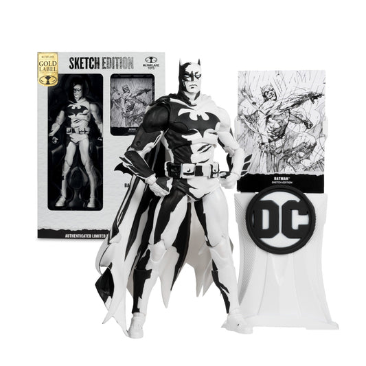 McFarlane DC Multiverse Batman: Hush Sketch Edition Gold Label 7-Inch Figure