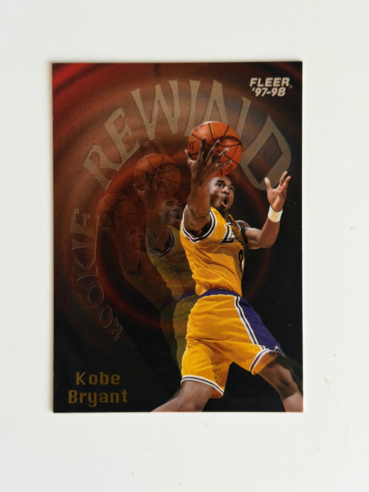 1997-98 Fleer Rookie Rewind - Kobe Bryant - #3 - Raw Ungraded Card