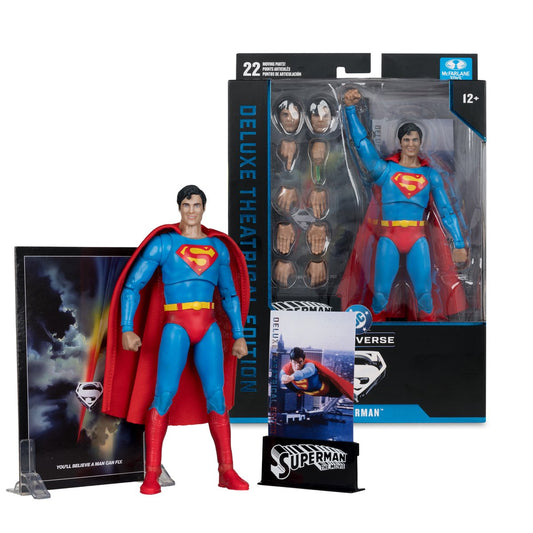 McFarlane DC - Superman (Deluxe Theatrical Edition) - Superman: The Movie 1978 - Action Figure (PRE-ORDER MARCH 2026)