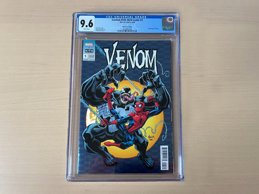 KITH x Marvel - CGC Graded Comic - Kith Super Villians - VENOM Cover Blue Variant  - SDCC 2024 - 9.6 Grade