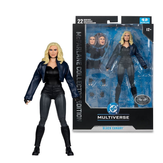 McFarlane DC - Black Canary (DC Rebirth #54) - Multiverse Collector PLATINUM CHASE Edition  - 7" Action Figure (PRE-ORDER MAY 2026)