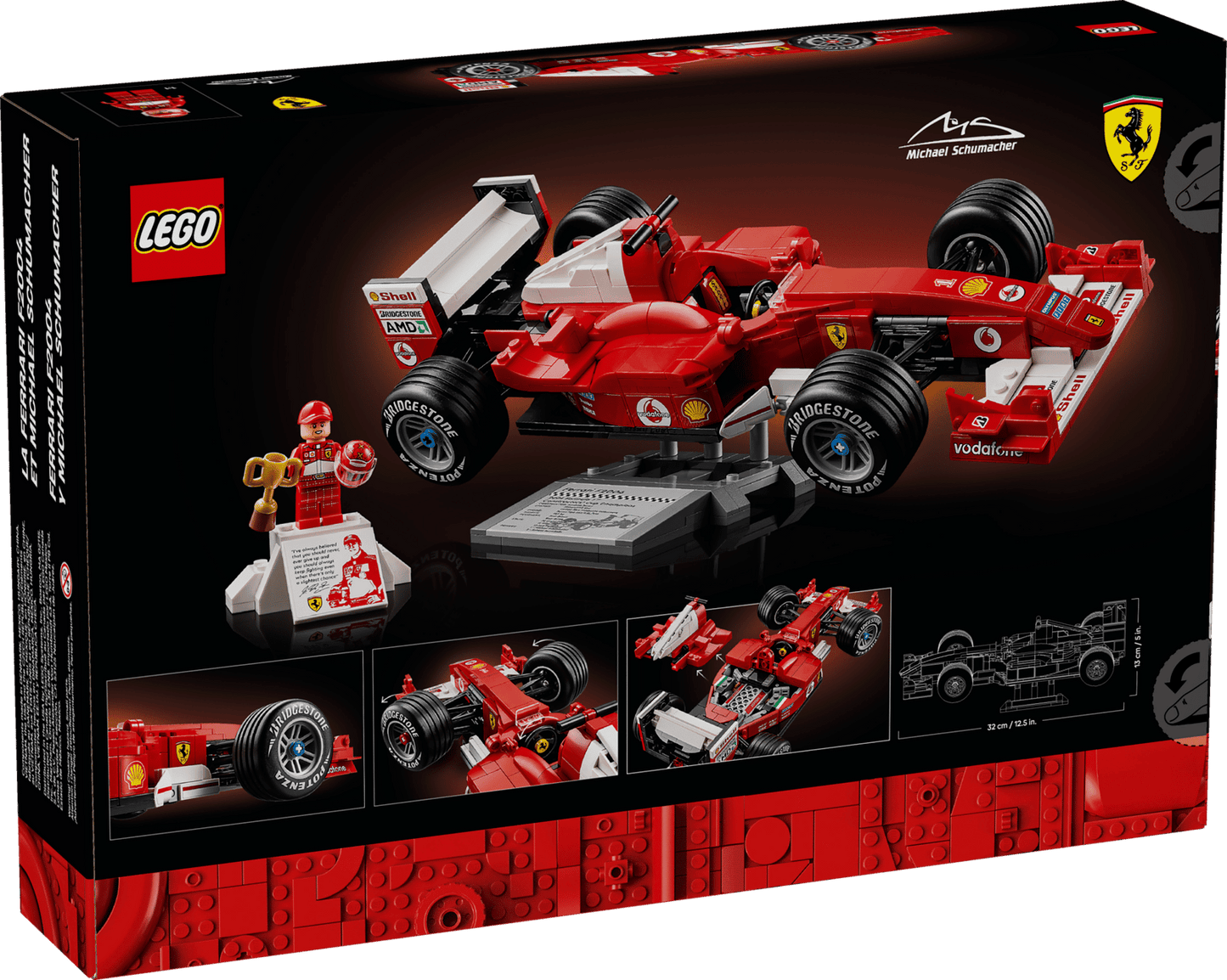Lego Icons - Ferrari F2004 and Michael Schumacher #11375 - (PRE-ORDER MARCH 2026)