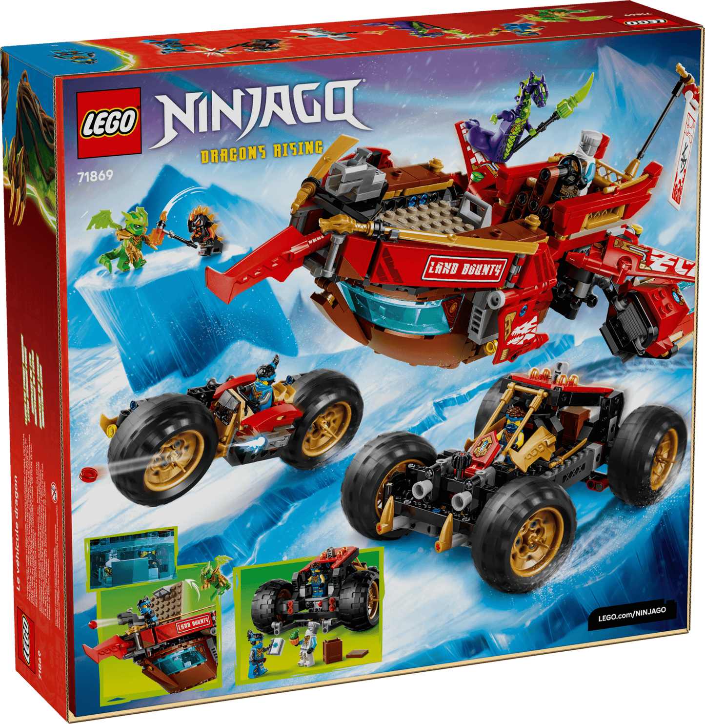 LEGO Ninjago - Land Bounty - 71869 - (PRE-ORDER AUG 1, 2026)