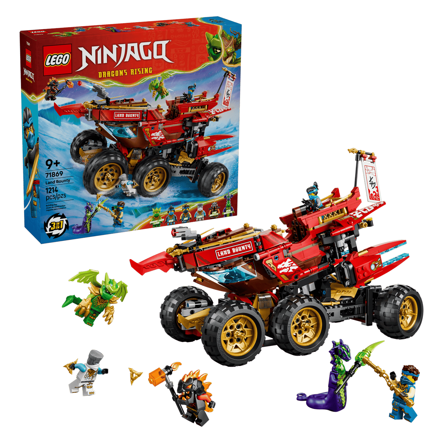 LEGO Ninjago - Land Bounty - 71869 - (PRE-ORDER AUG 1, 2026)