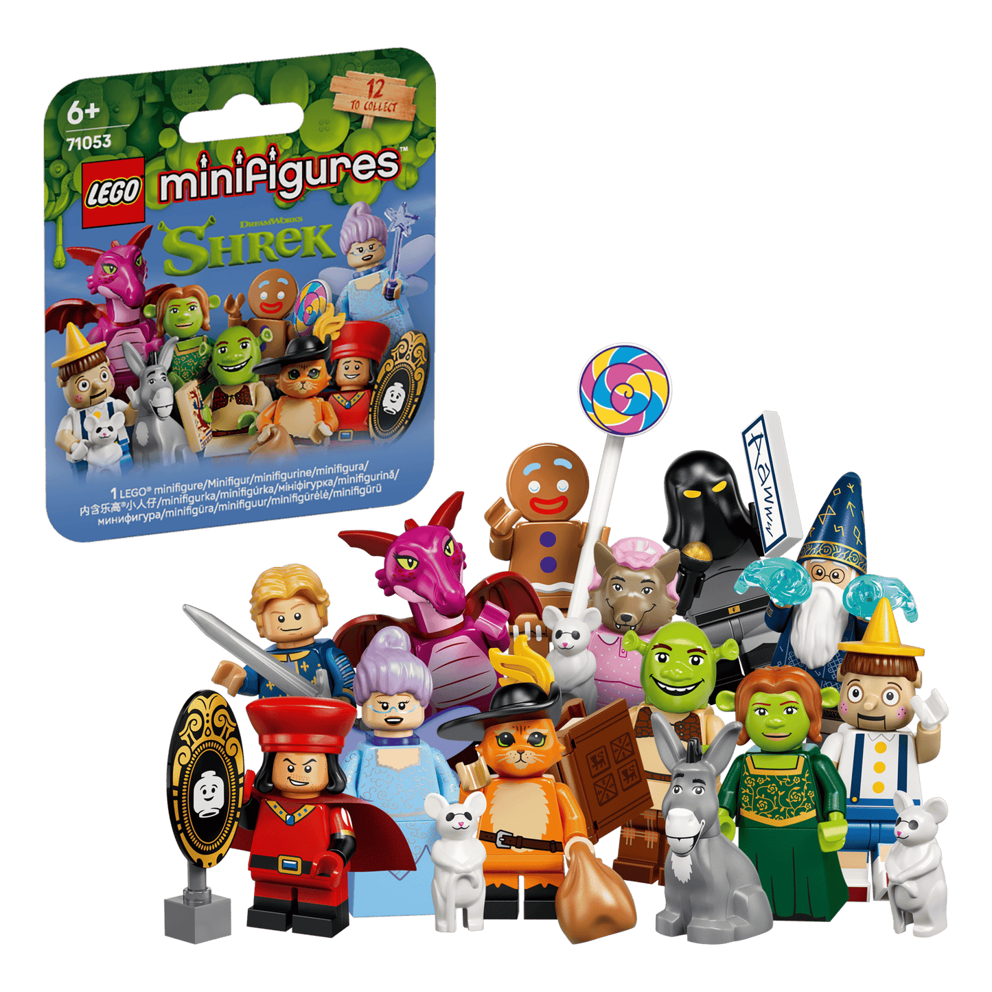 LEGO - Shrek Series #71053 - Complete Set of 12 Minifigures - (PRE-ORDER SEPT 1, 2026)