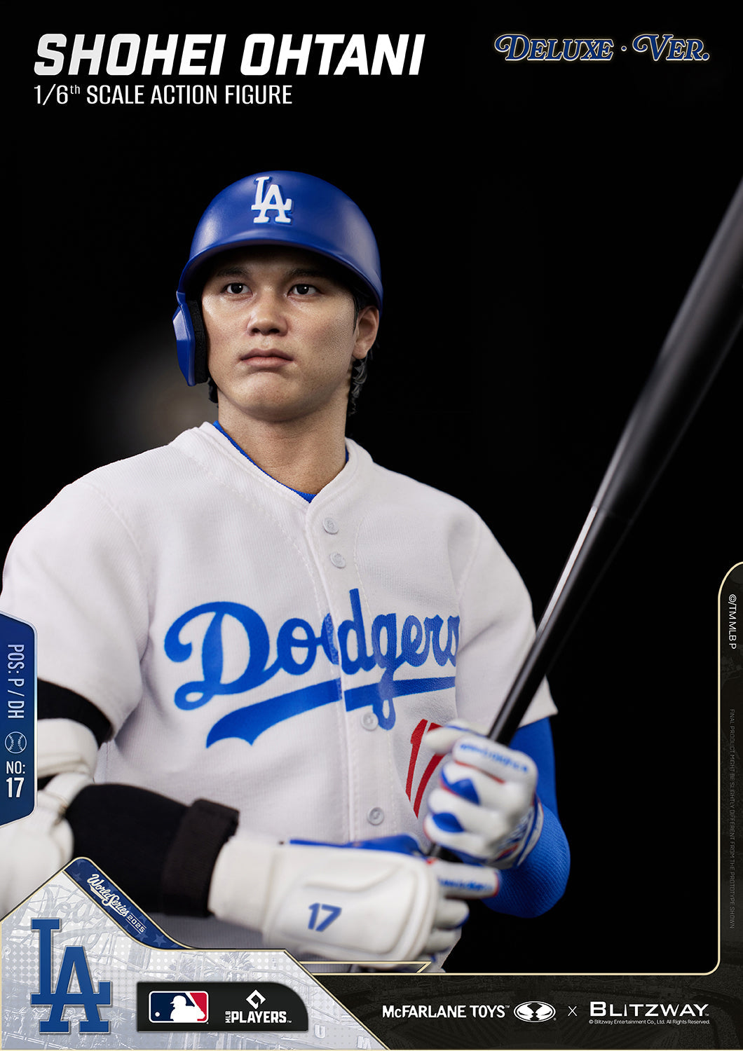 McFarlane x Blitzway - Shohei Ohtani Deluxe Version - 1:6 Scale Action Figure (PRE-ORDER MARCH 2027)