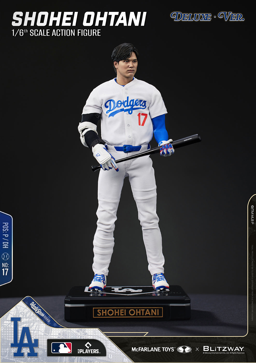 McFarlane x Blitzway - Shohei Ohtani Deluxe Version - 1:6 Scale Action Figure (PRE-ORDER MARCH 2027)
