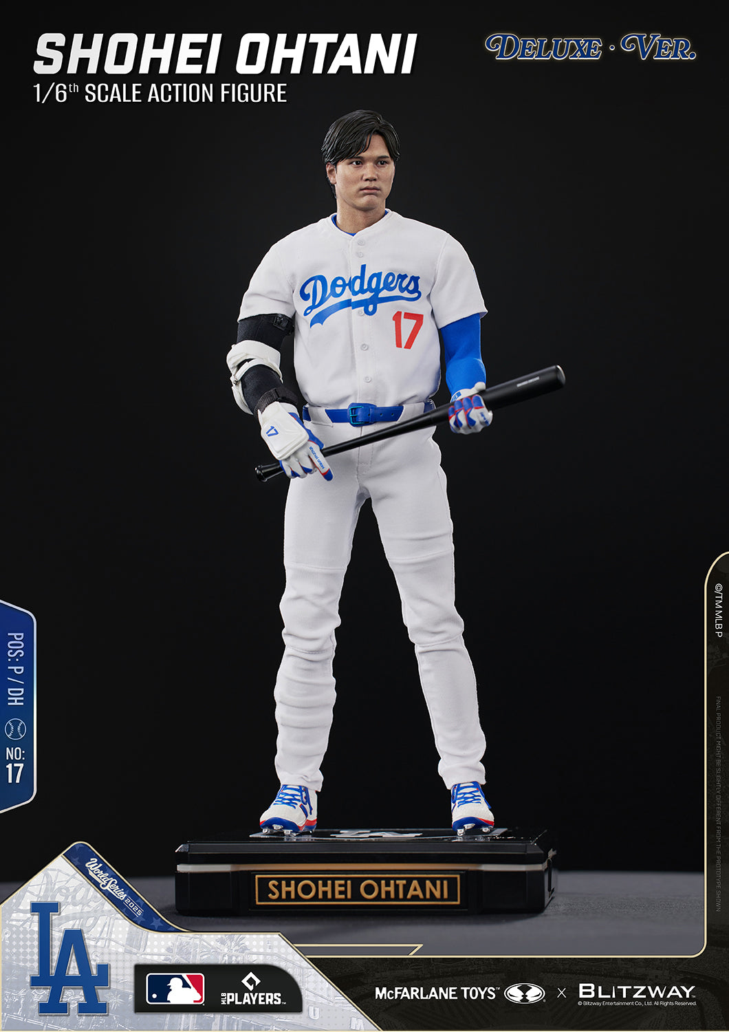 McFarlane x Blitzway - Shohei Ohtani Deluxe Version - 1:6 Scale Action Figure (PRE-ORDER MARCH 2027)