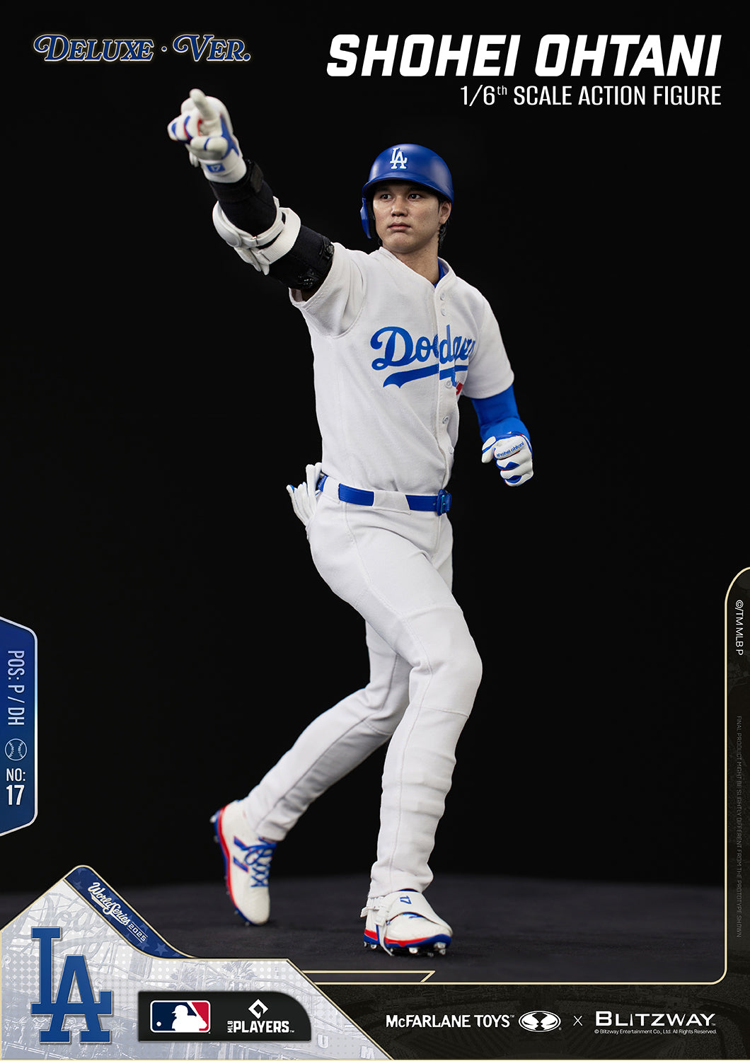 McFarlane x Blitzway - Shohei Ohtani Deluxe Version - 1:6 Scale Action Figure (PRE-ORDER MARCH 2027)