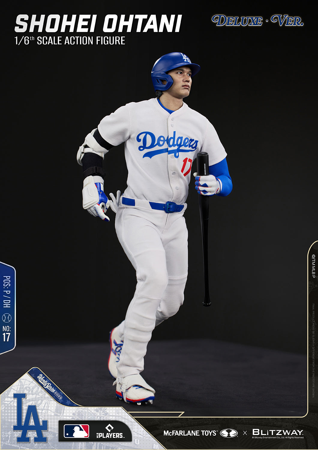 McFarlane x Blitzway - Shohei Ohtani Deluxe Version - 1:6 Scale Action Figure (PRE-ORDER MARCH 2027)