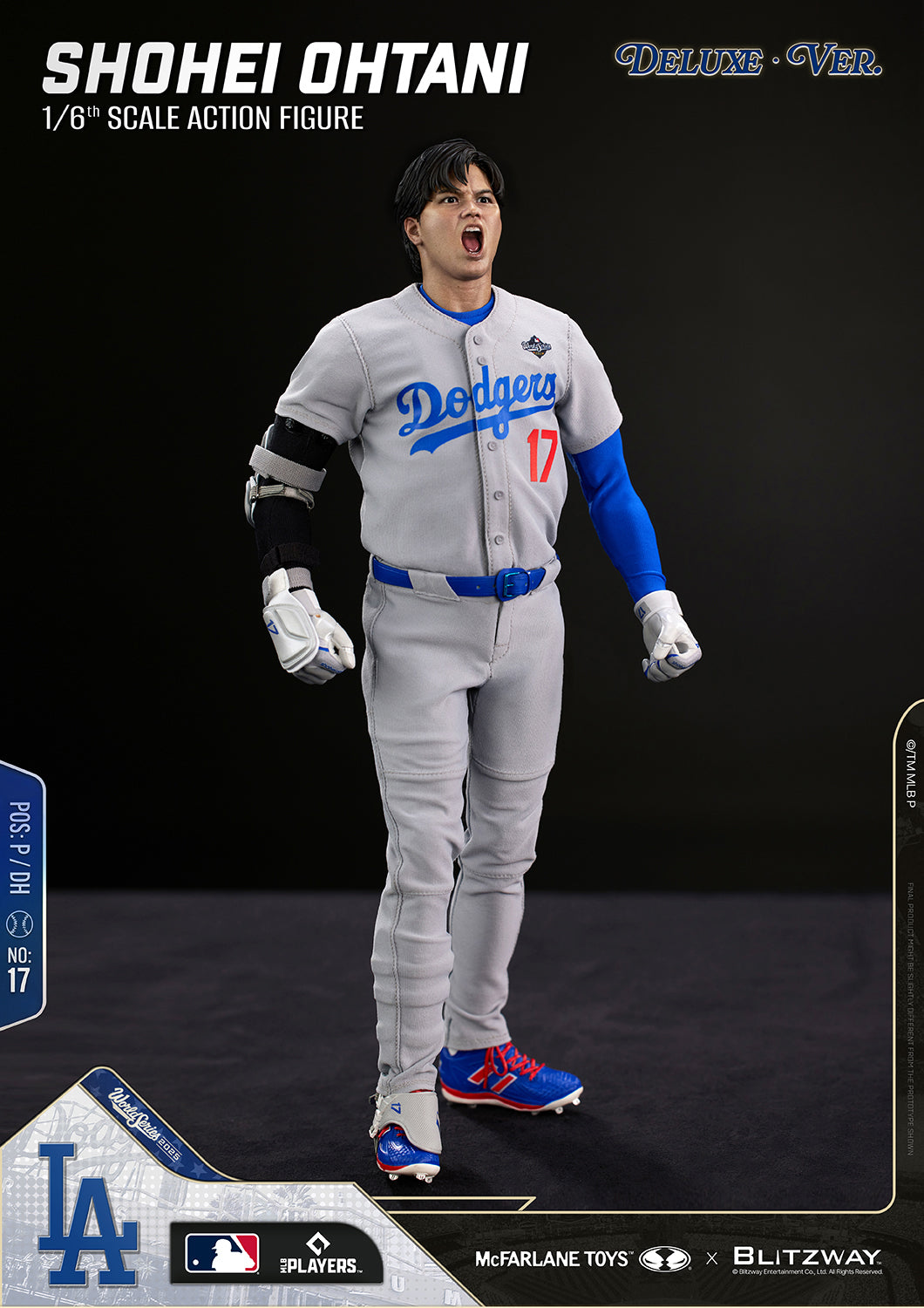 McFarlane x Blitzway - Shohei Ohtani Deluxe Version - 1:6 Scale Action Figure (PRE-ORDER MARCH 2027)