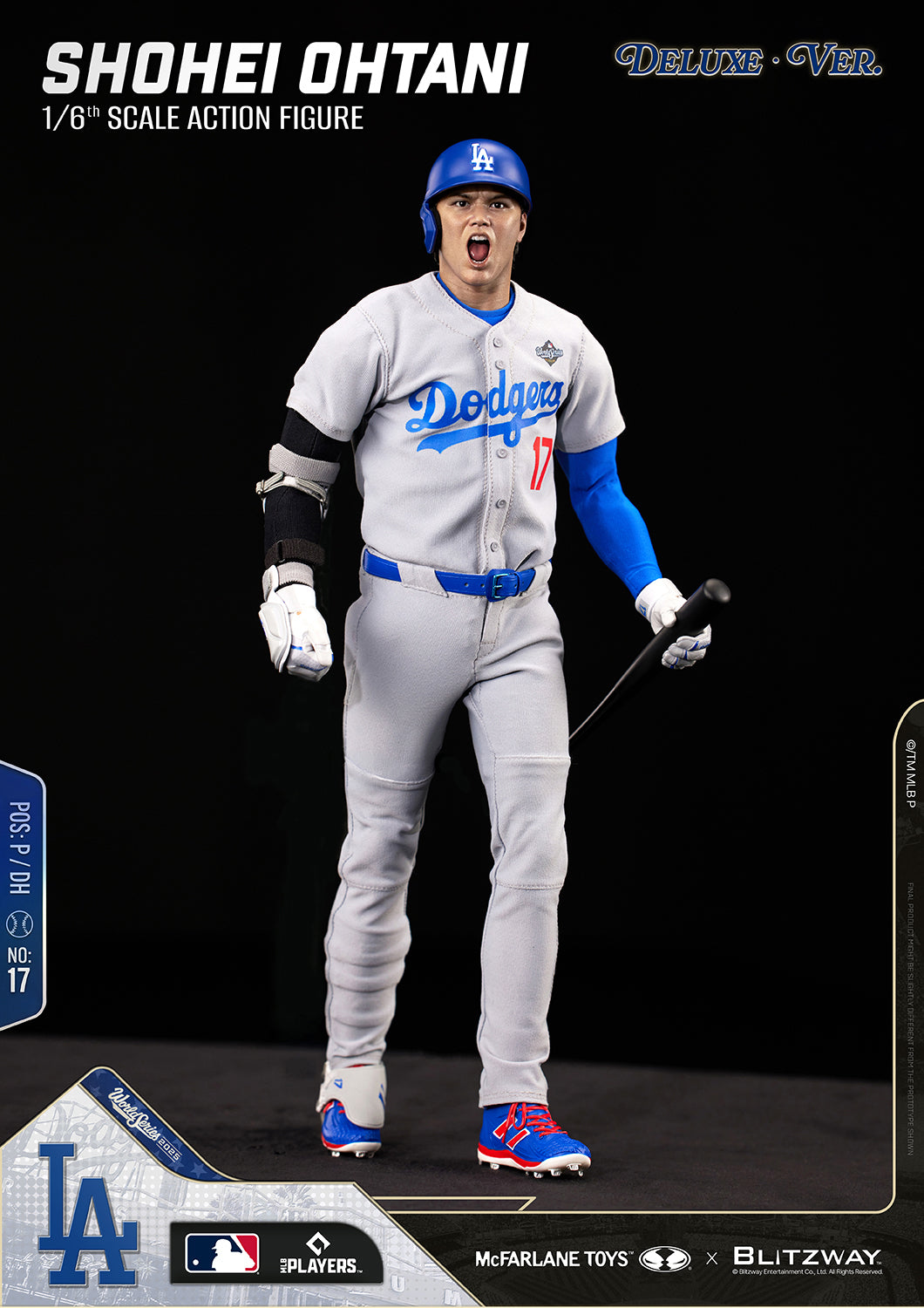 McFarlane x Blitzway - Shohei Ohtani Deluxe Version - 1:6 Scale Action Figure (PRE-ORDER MARCH 2027)