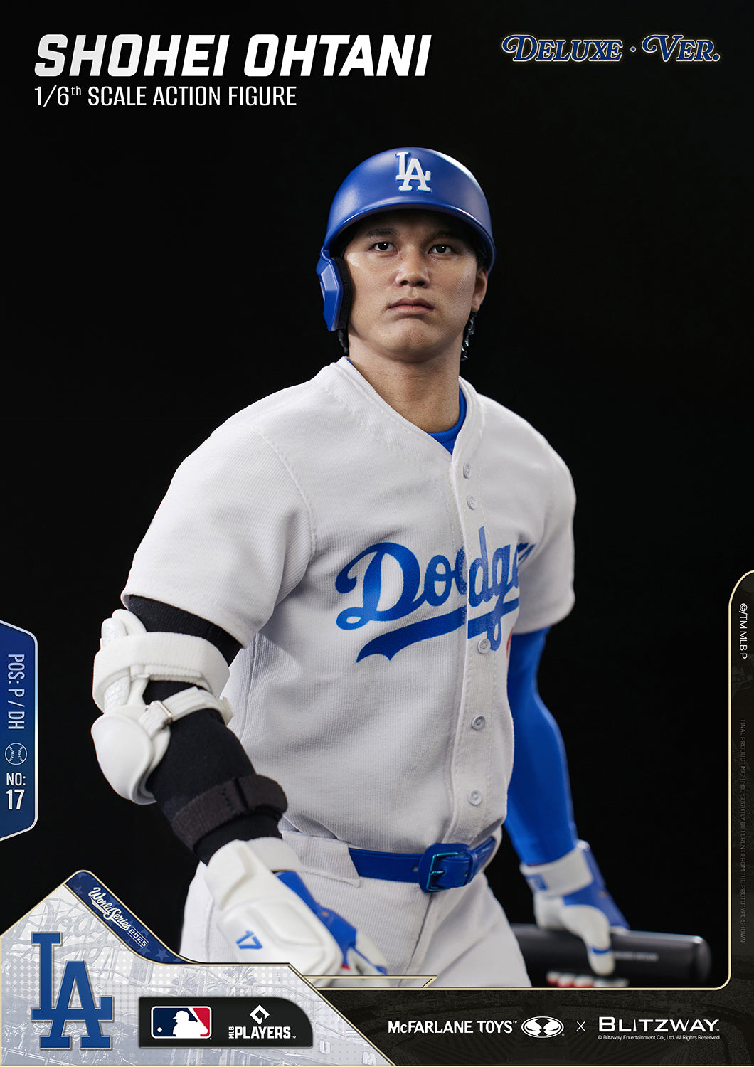 McFarlane x Blitzway - Shohei Ohtani Deluxe Version - 1:6 Scale Action Figure (PRE-ORDER MARCH 2027)