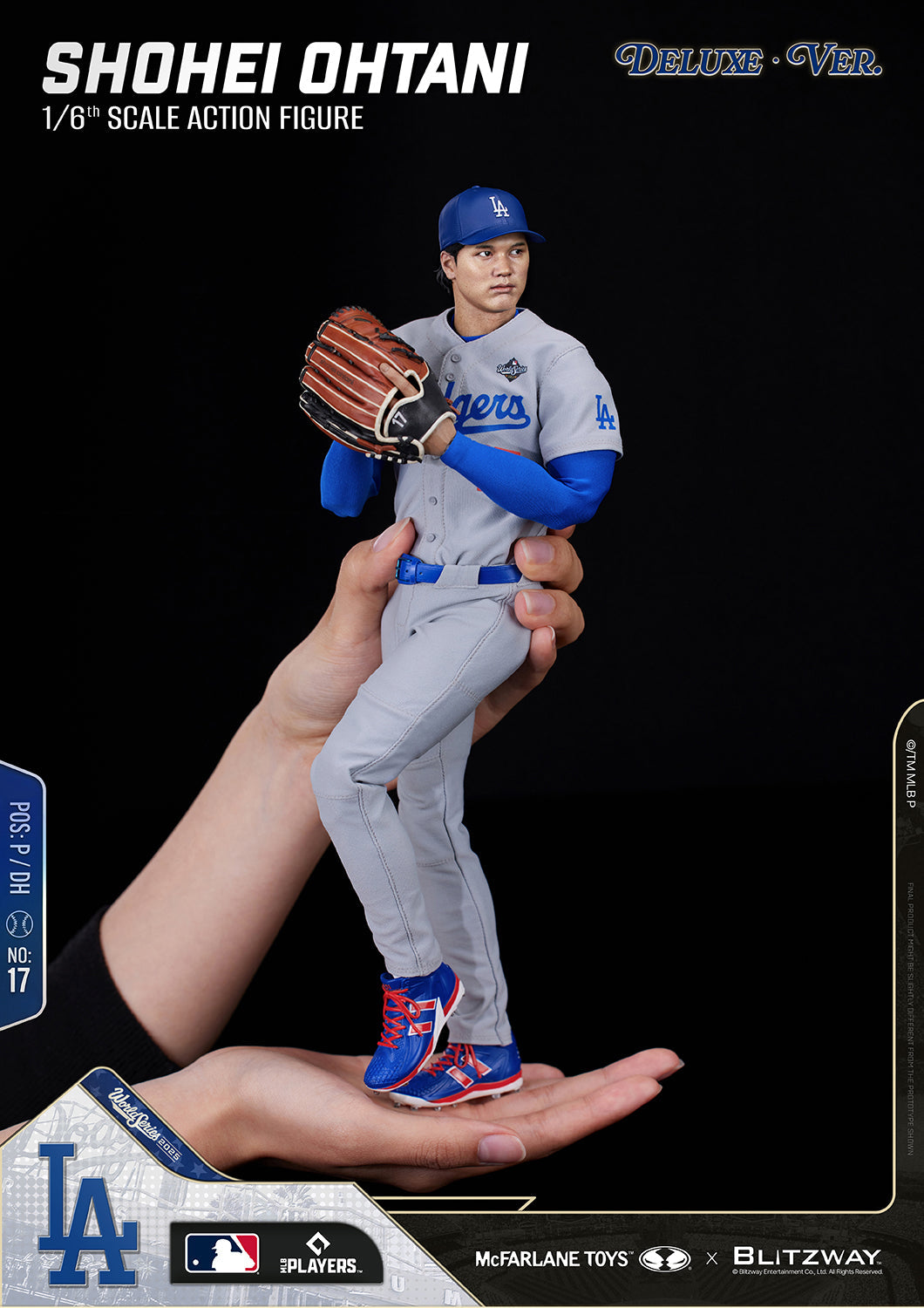 McFarlane x Blitzway - Shohei Ohtani Deluxe Version - 1:6 Scale Action Figure (PRE-ORDER MARCH 2027)