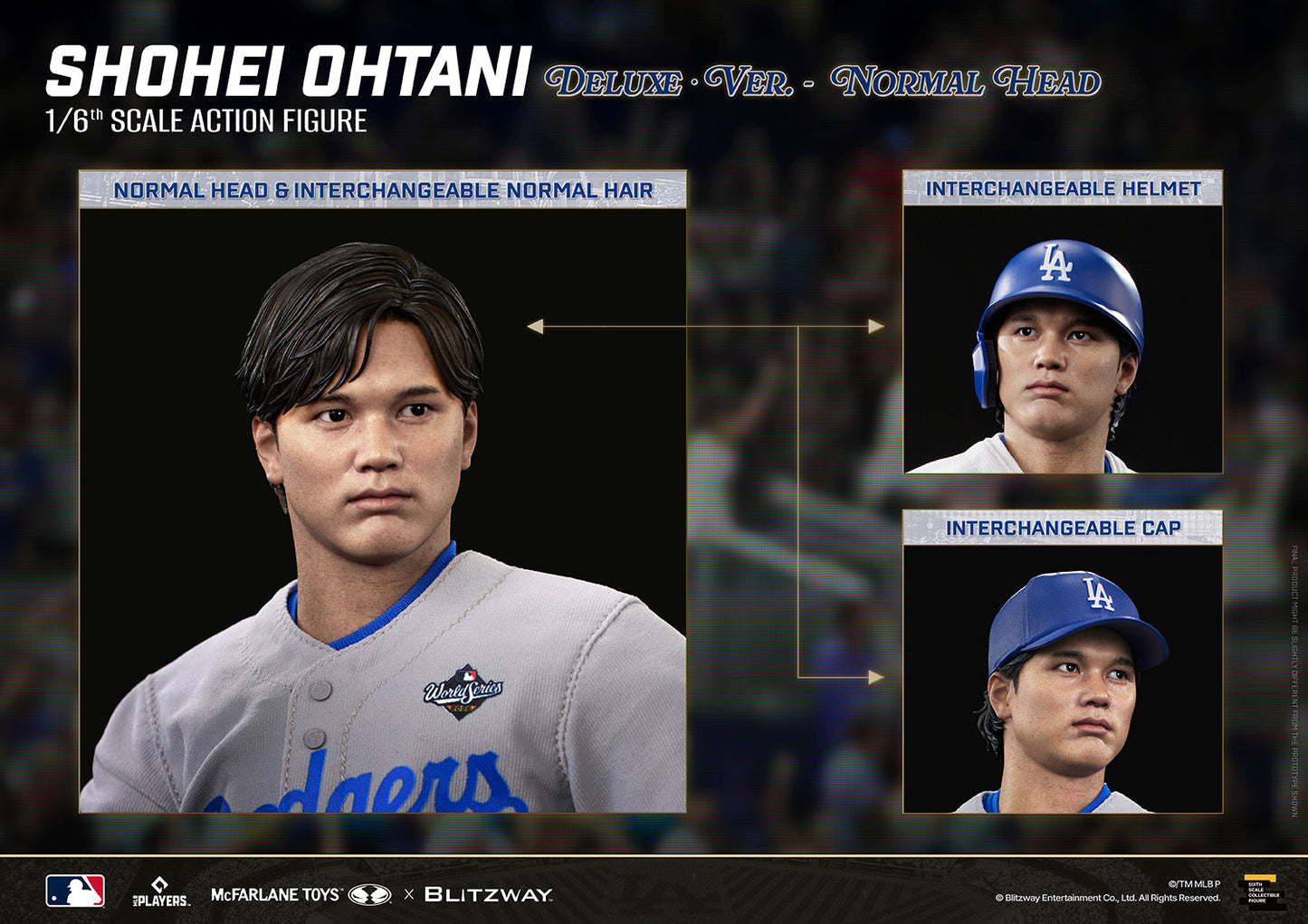 McFarlane x Blitzway - Shohei Ohtani Deluxe Version - 1:6 Scale Action Figure (PRE-ORDER MARCH 2027)