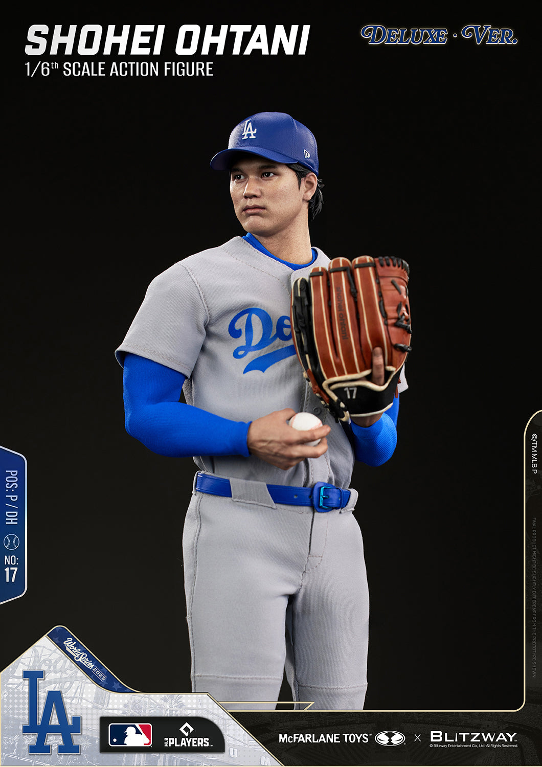 McFarlane x Blitzway - Shohei Ohtani Deluxe Version - 1:6 Scale Action Figure (PRE-ORDER MARCH 2027)