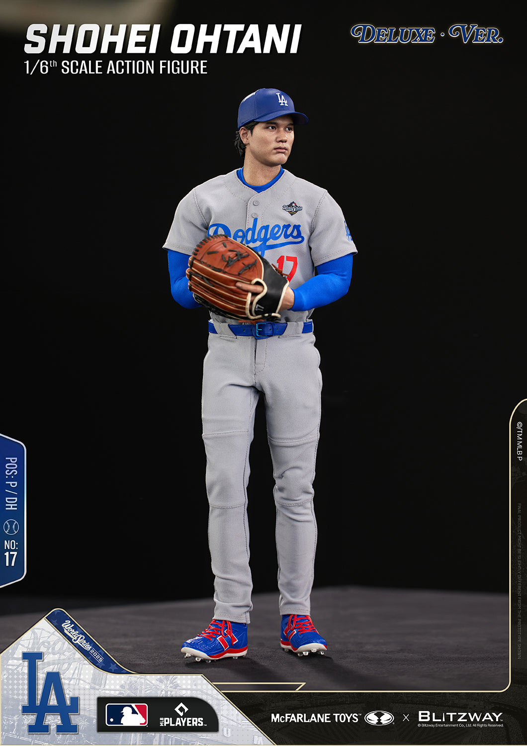 McFarlane x Blitzway - Shohei Ohtani Deluxe Version - 1:6 Scale Action Figure (PRE-ORDER MARCH 2027)