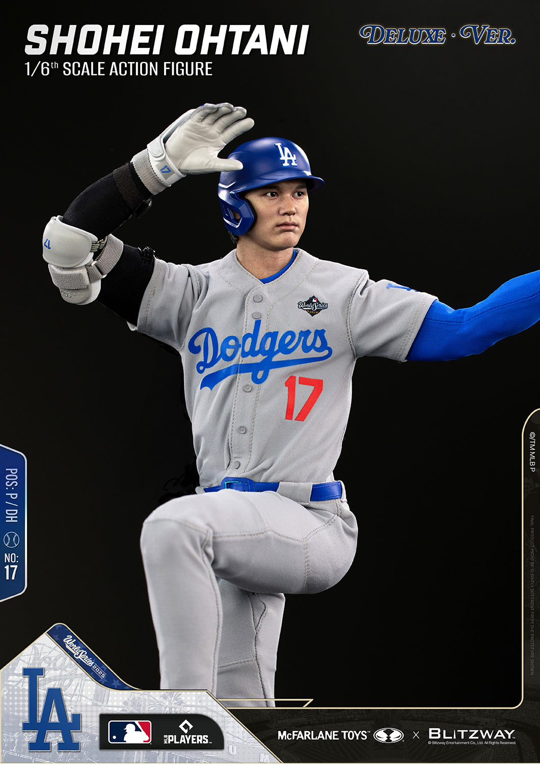 McFarlane x Blitzway - Shohei Ohtani Deluxe Version - 1:6 Scale Action Figure (PRE-ORDER MARCH 2027)