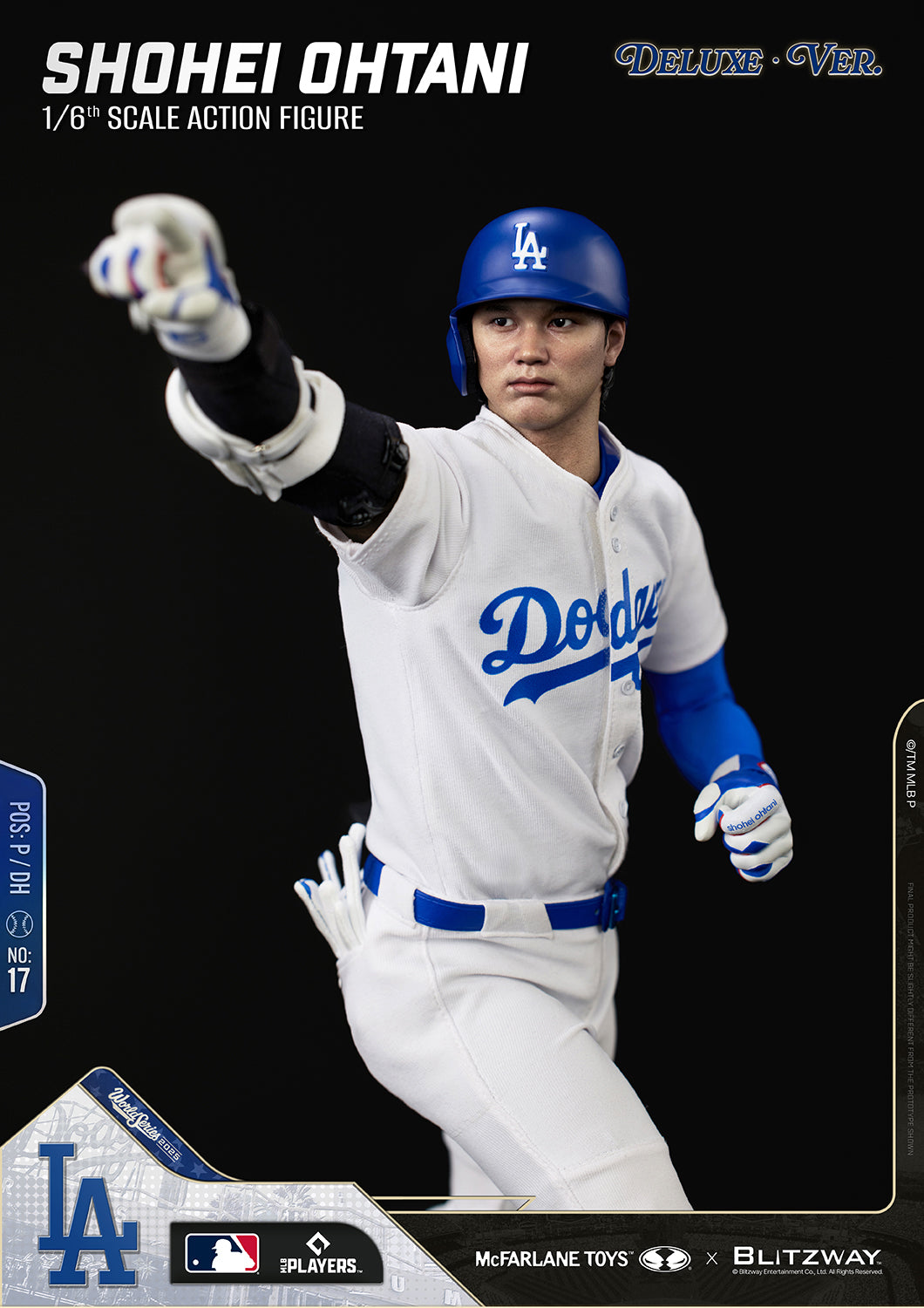 McFarlane x Blitzway - Shohei Ohtani Deluxe Version - 1:6 Scale Action Figure (PRE-ORDER MARCH 2027)