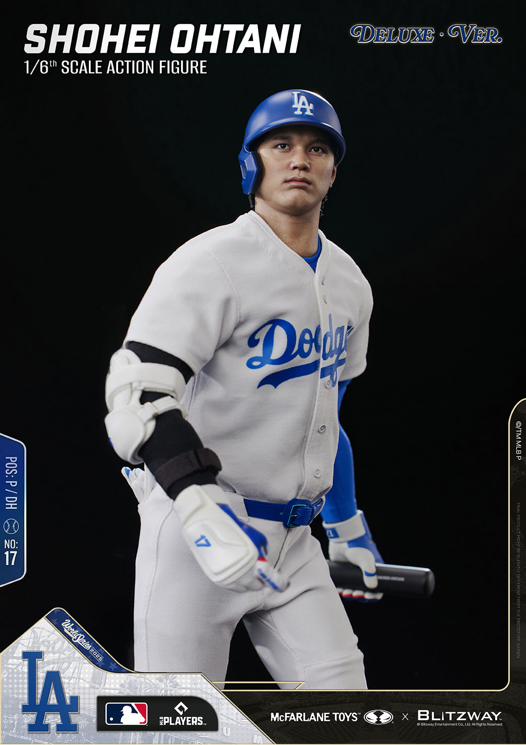 McFarlane x Blitzway - Shohei Ohtani Deluxe Version - 1:6 Scale Action Figure (PRE-ORDER MARCH 2027)