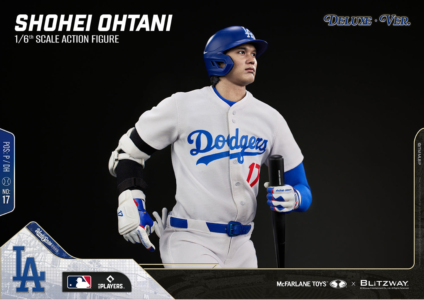 McFarlane x Blitzway - Shohei Ohtani Deluxe Version - 1:6 Scale Action Figure (PRE-ORDER MARCH 2027)