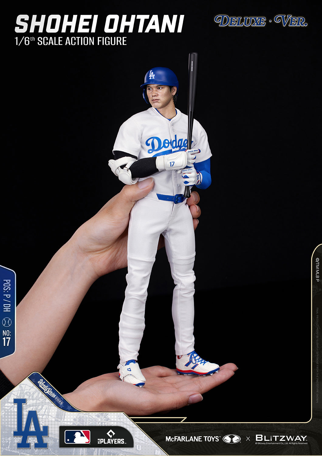 McFarlane x Blitzway - Shohei Ohtani Deluxe Version - 1:6 Scale Action Figure (PRE-ORDER MARCH 2027)
