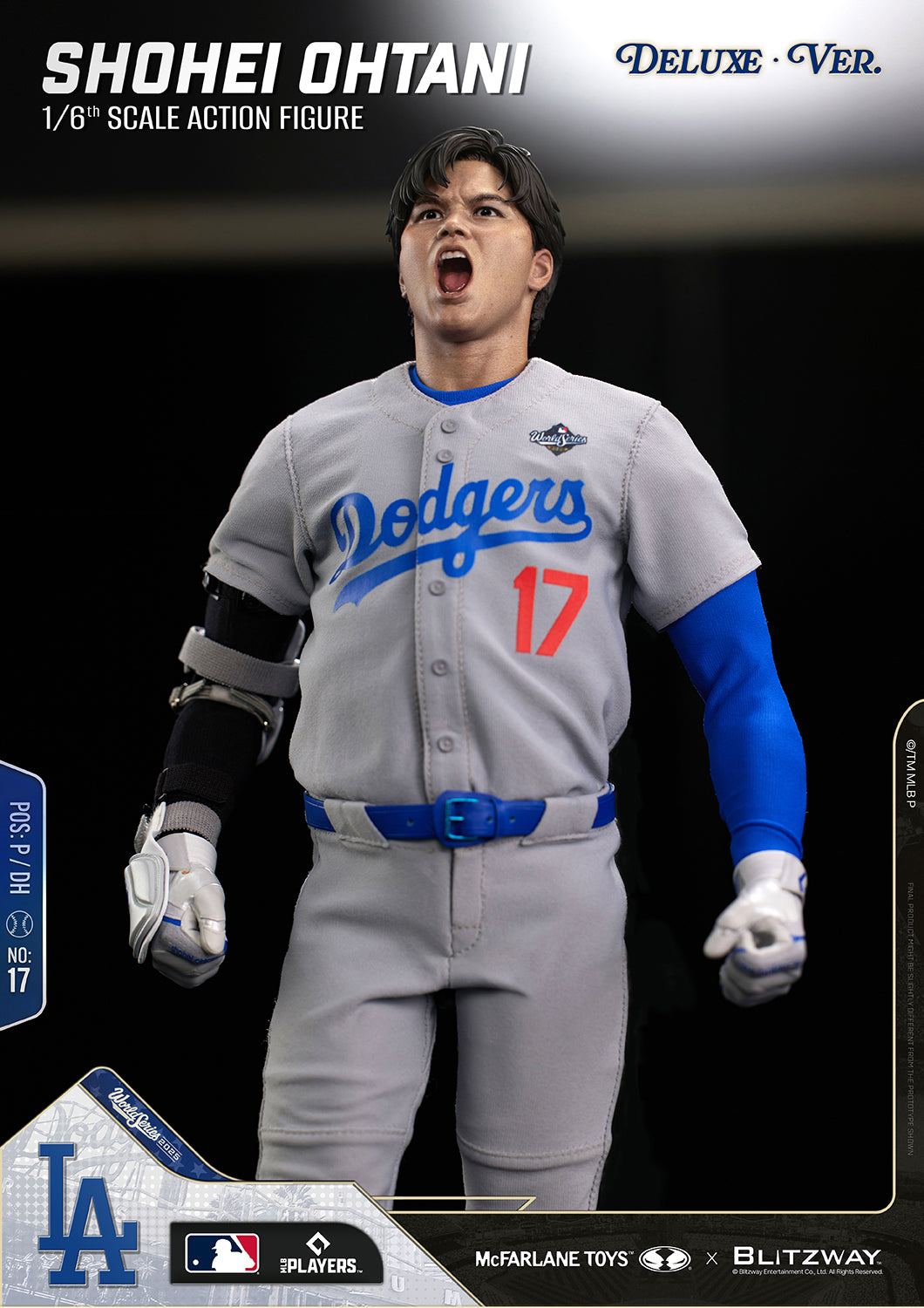 McFarlane x Blitzway - Shohei Ohtani Deluxe Version - 1:6 Scale Action Figure (PRE-ORDER MARCH 2027)