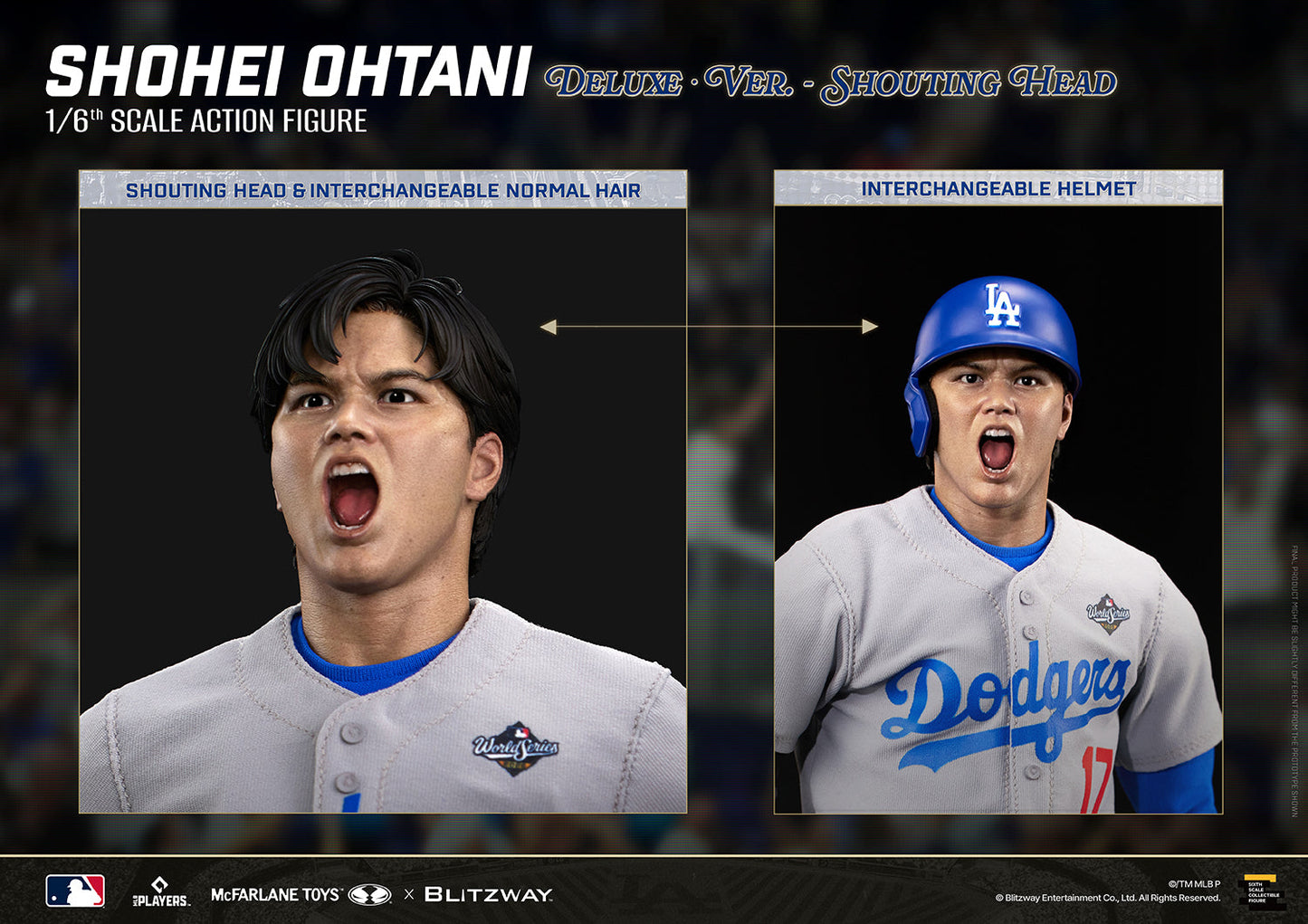 McFarlane x Blitzway - Shohei Ohtani Deluxe Version - 1:6 Scale Action Figure (PRE-ORDER MARCH 2027)