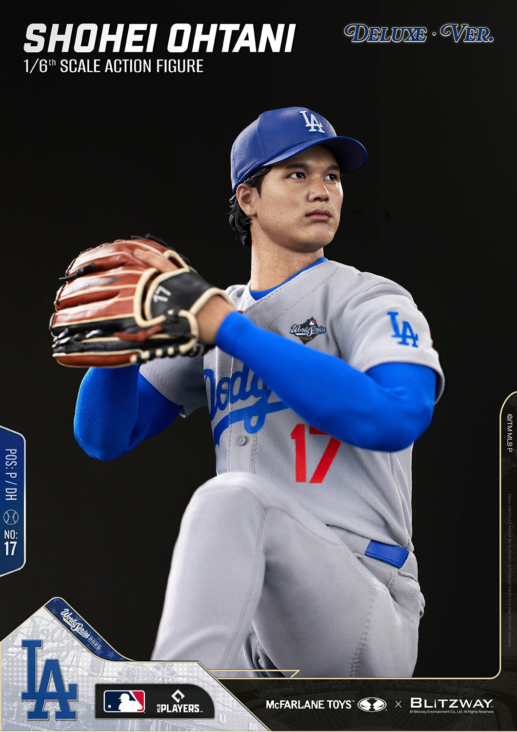 McFarlane x Blitzway - Shohei Ohtani Deluxe Version - 1:6 Scale Action Figure (PRE-ORDER MARCH 2027)