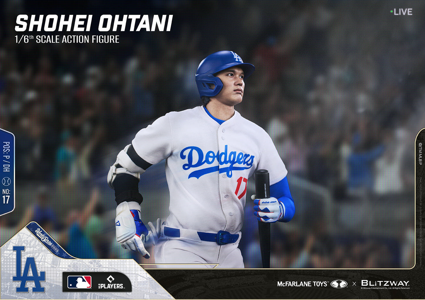 McFarlane x Blitzway - Shohei Ohtani Standard Version - 1:6 Scale Action Figure (PRE-ORDER MARCH 2027)
