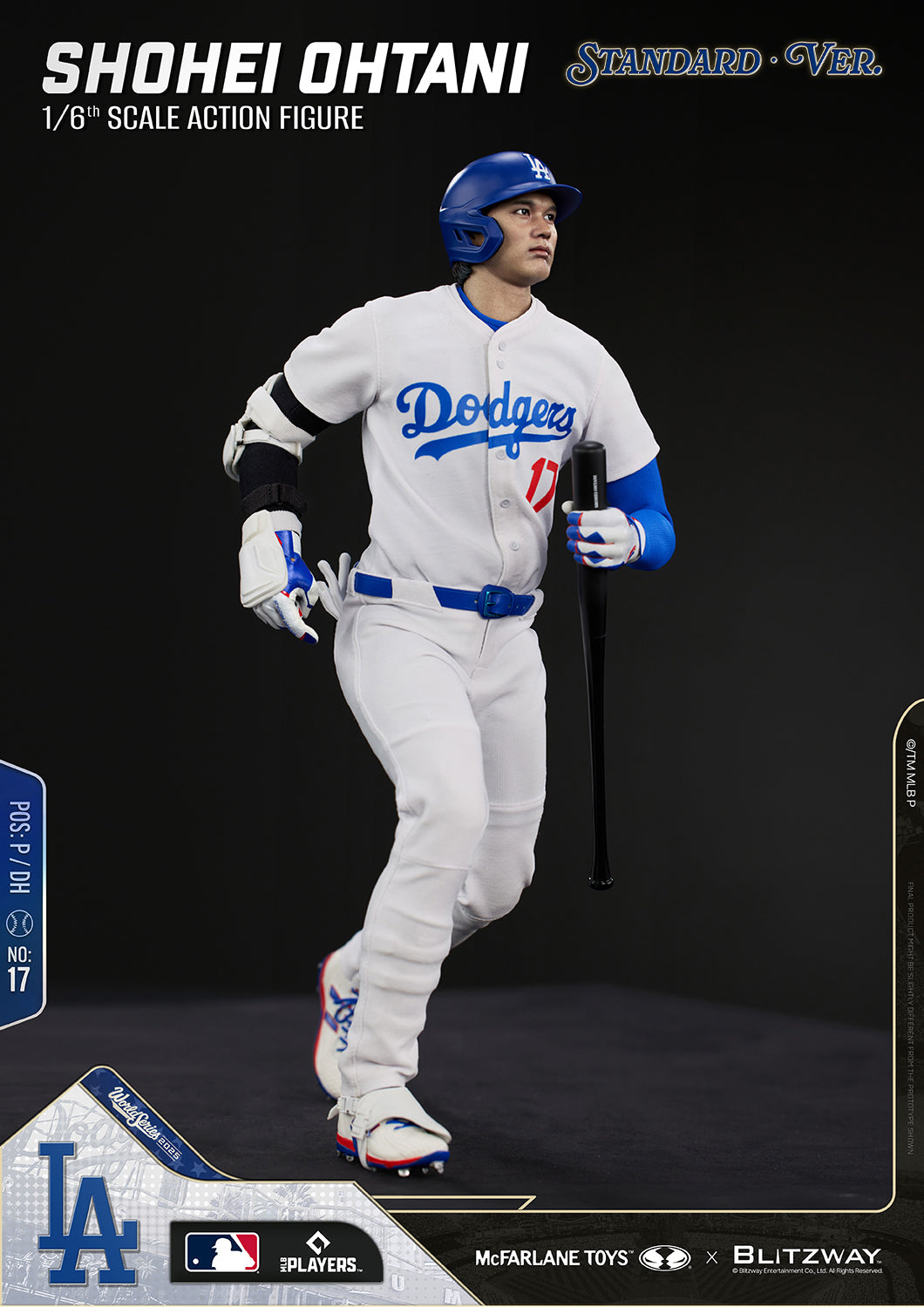 McFarlane x Blitzway - Shohei Ohtani Standard Version - 1:6 Scale Action Figure (PRE-ORDER MARCH 2027)