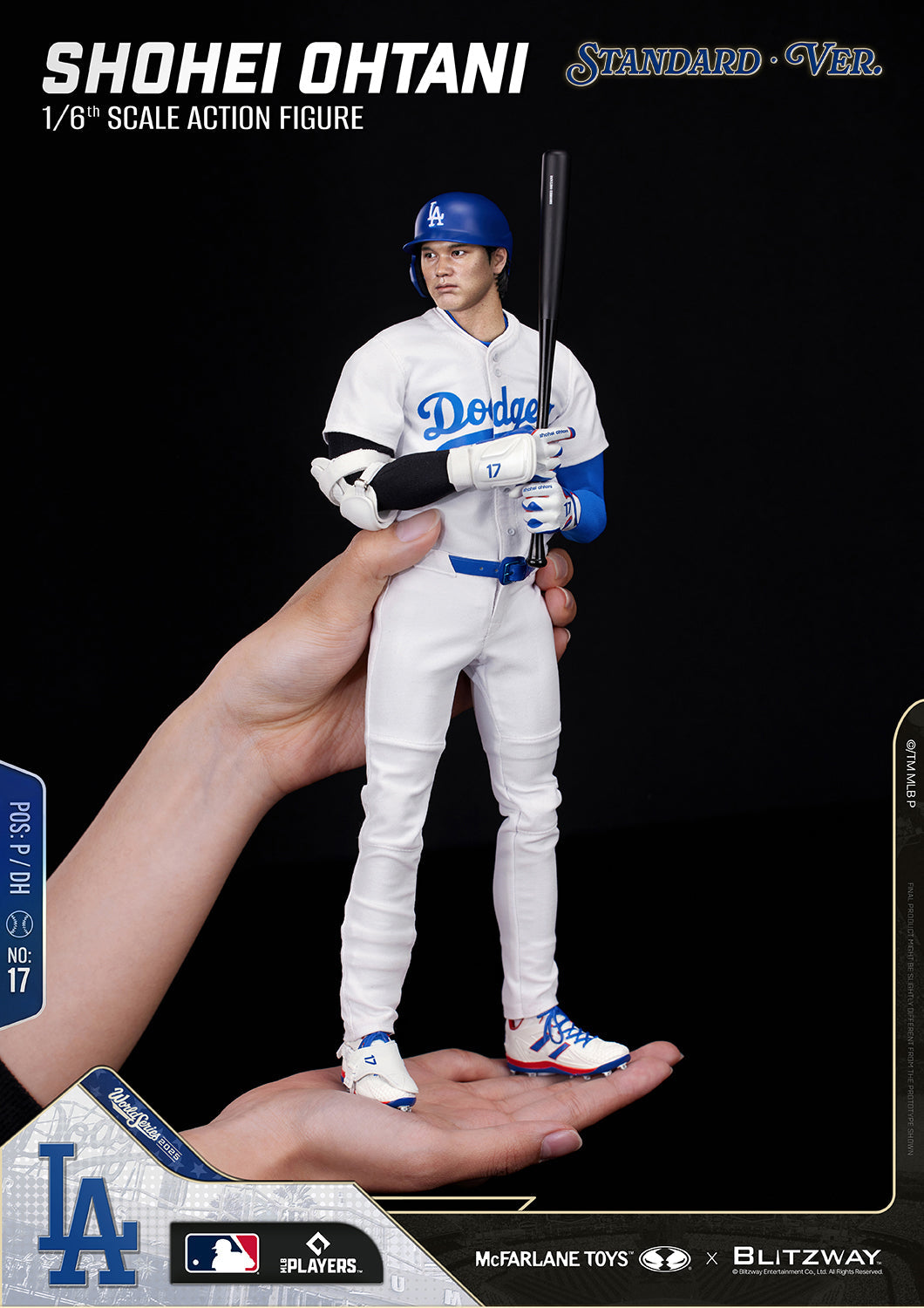 McFarlane x Blitzway - Shohei Ohtani Standard Version - 1:6 Scale Action Figure (PRE-ORDER MARCH 2027)