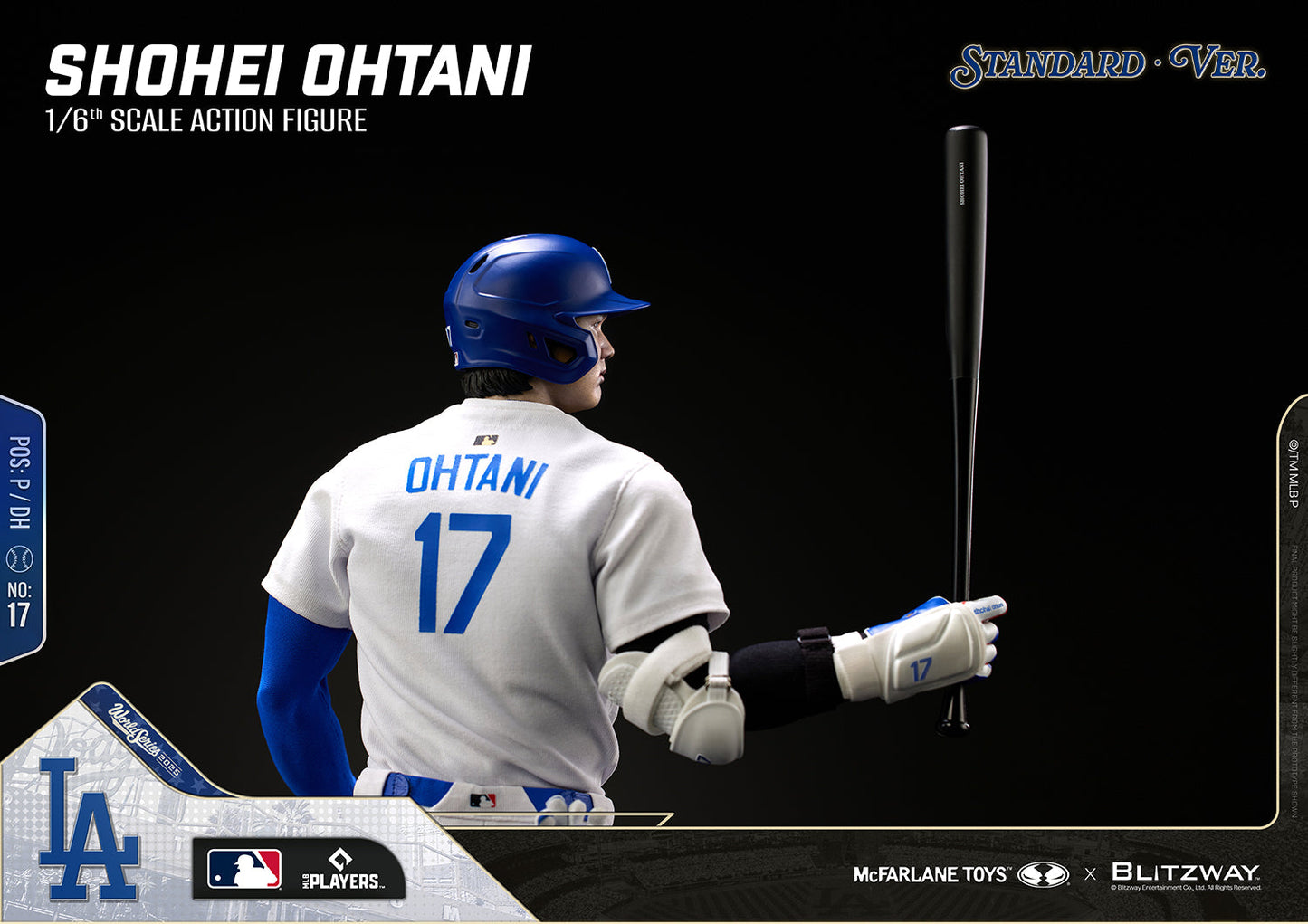 McFarlane x Blitzway - Shohei Ohtani Standard Version - 1:6 Scale Action Figure (PRE-ORDER MARCH 2027)
