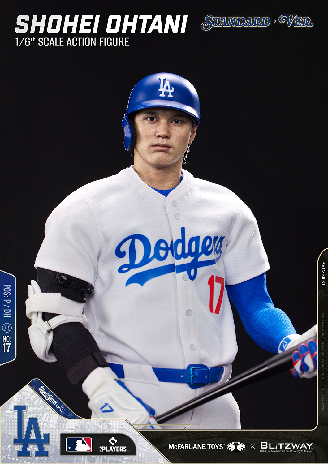 McFarlane x Blitzway - Shohei Ohtani Standard Version - 1:6 Scale Action Figure (PRE-ORDER MARCH 2027)