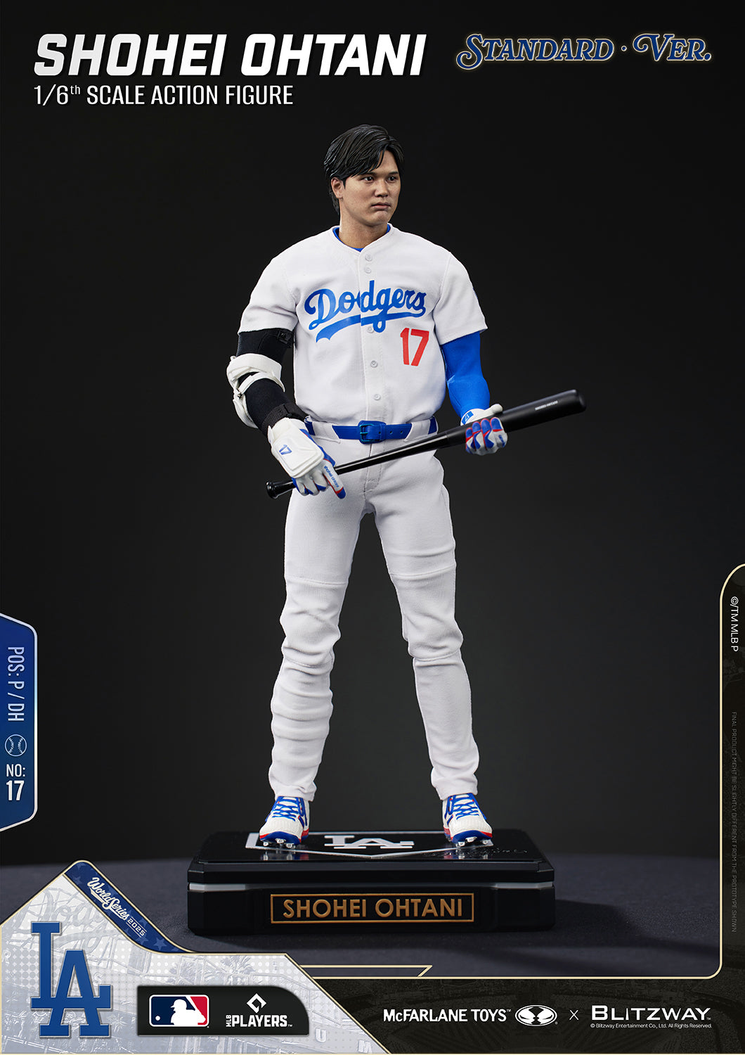 McFarlane x Blitzway - Shohei Ohtani Standard Version - 1:6 Scale Action Figure (PRE-ORDER MARCH 2027)