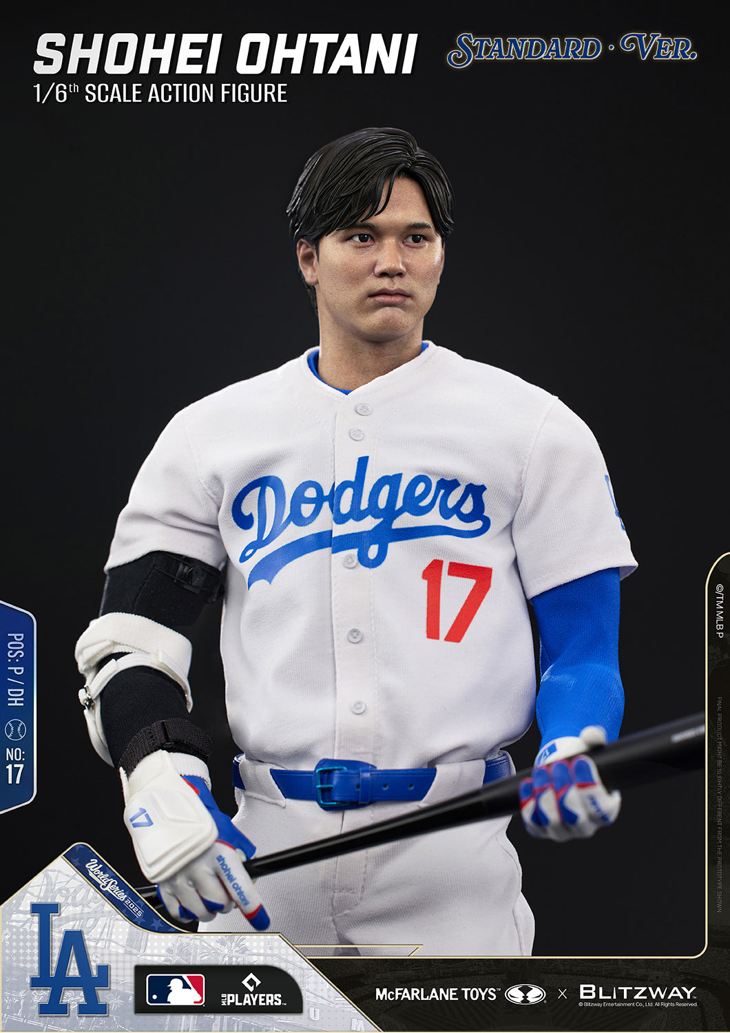 McFarlane x Blitzway - Shohei Ohtani Standard Version - 1:6 Scale Action Figure (PRE-ORDER MARCH 2027)
