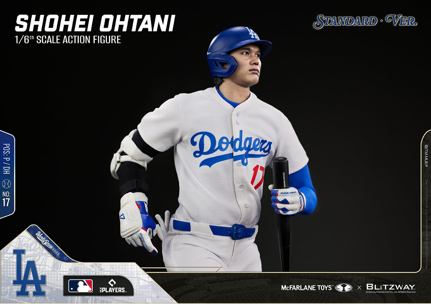 McFarlane x Blitzway - Shohei Ohtani Standard Version - 1:6 Scale Action Figure (PRE-ORDER MARCH 2027)