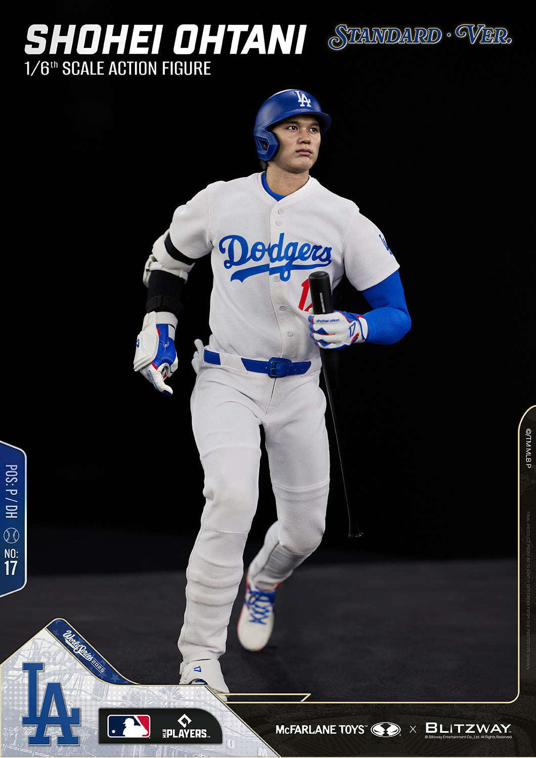 McFarlane x Blitzway - Shohei Ohtani Standard Version - 1:6 Scale Action Figure (PRE-ORDER MARCH 2027)