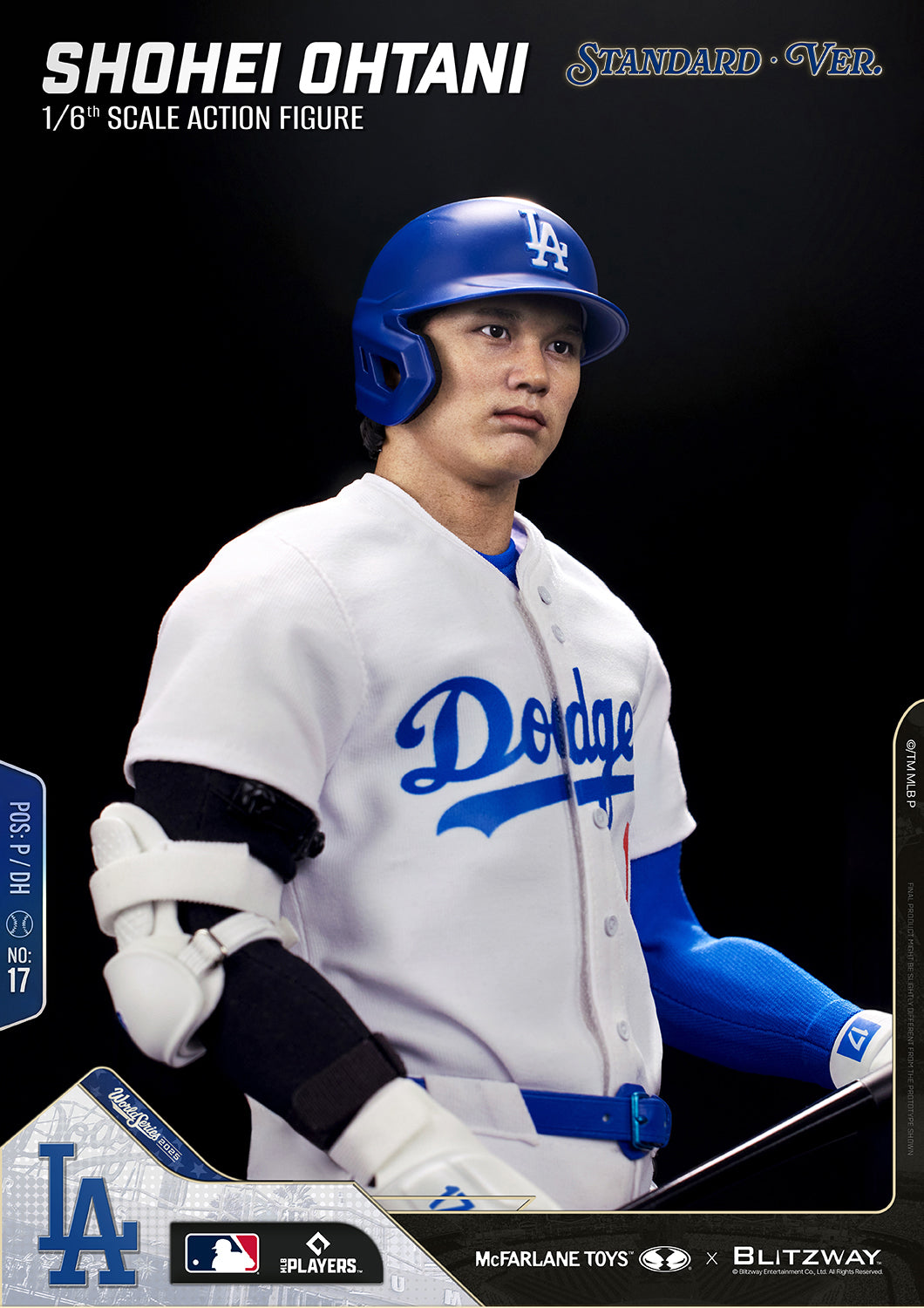 McFarlane x Blitzway - Shohei Ohtani Standard Version - 1:6 Scale Action Figure (PRE-ORDER MARCH 2027)