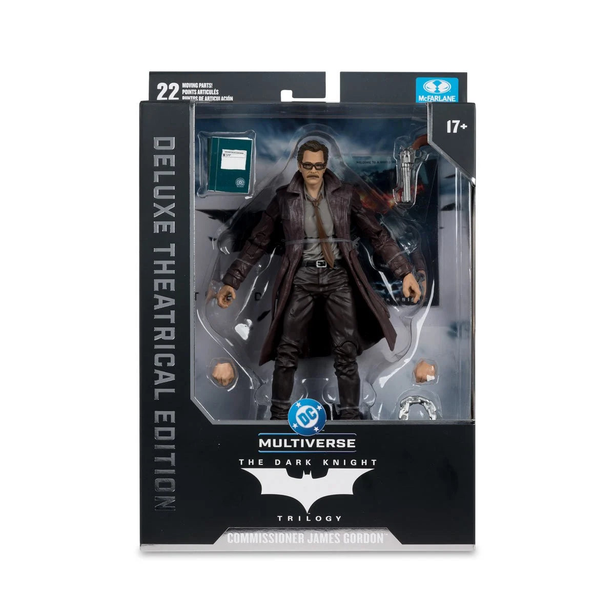 McFarlane DC - Commissioner Gordon (Deluxe Theatrical Edition) - The Dark Knight - 7-Inch Action Figure (PRE-ORDER August 2026)