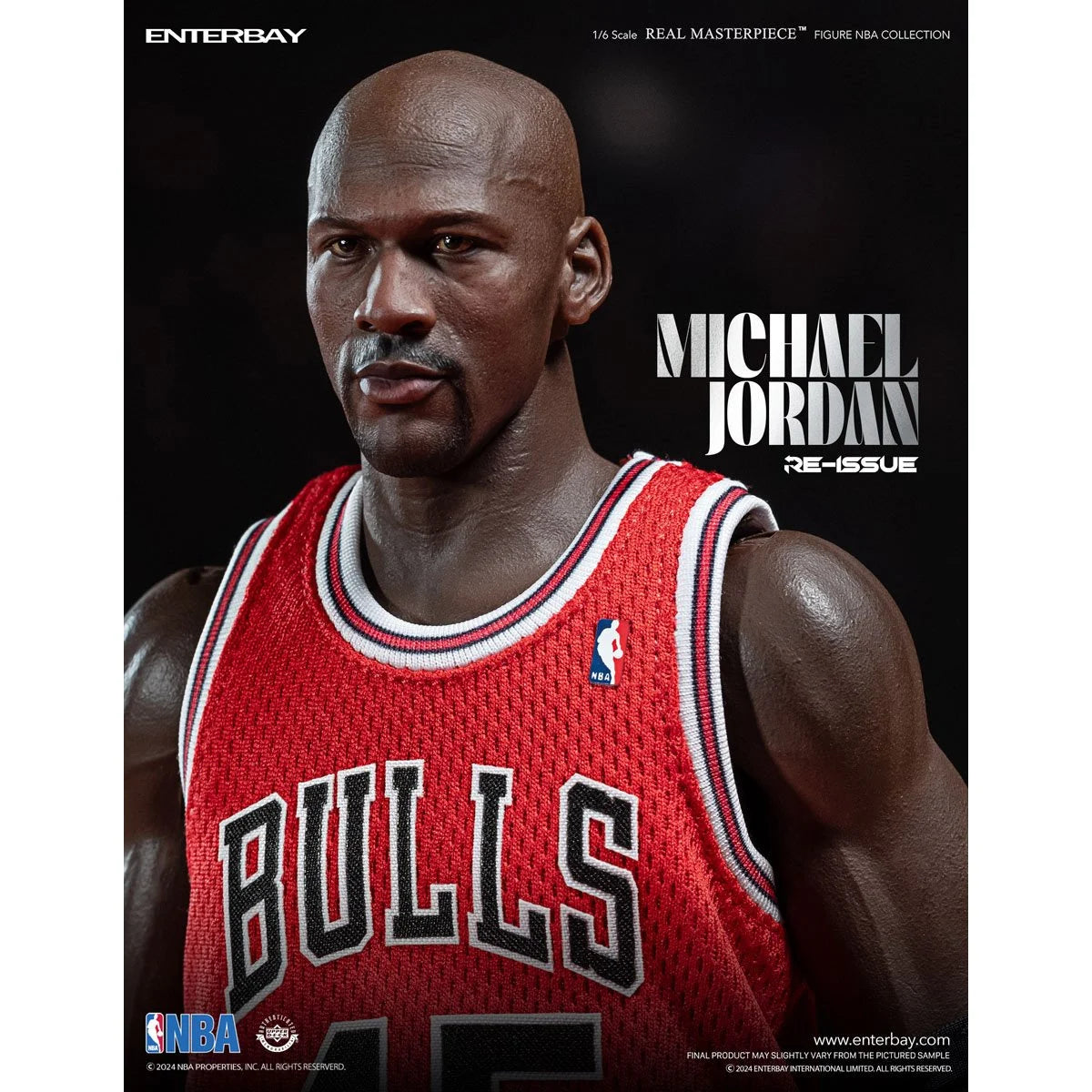 Real Masterpiece - Michael Jordan "I'm Back #45" 1:6 Action Figure - NBA Chicago Bulls  - Enterbay - PRE-ORDER (APRIL 2025)