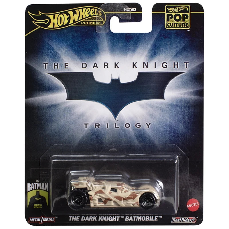 Hot Wheels Premium - 2024 Pop Culture - The Dark Knight Batmobile - Batman