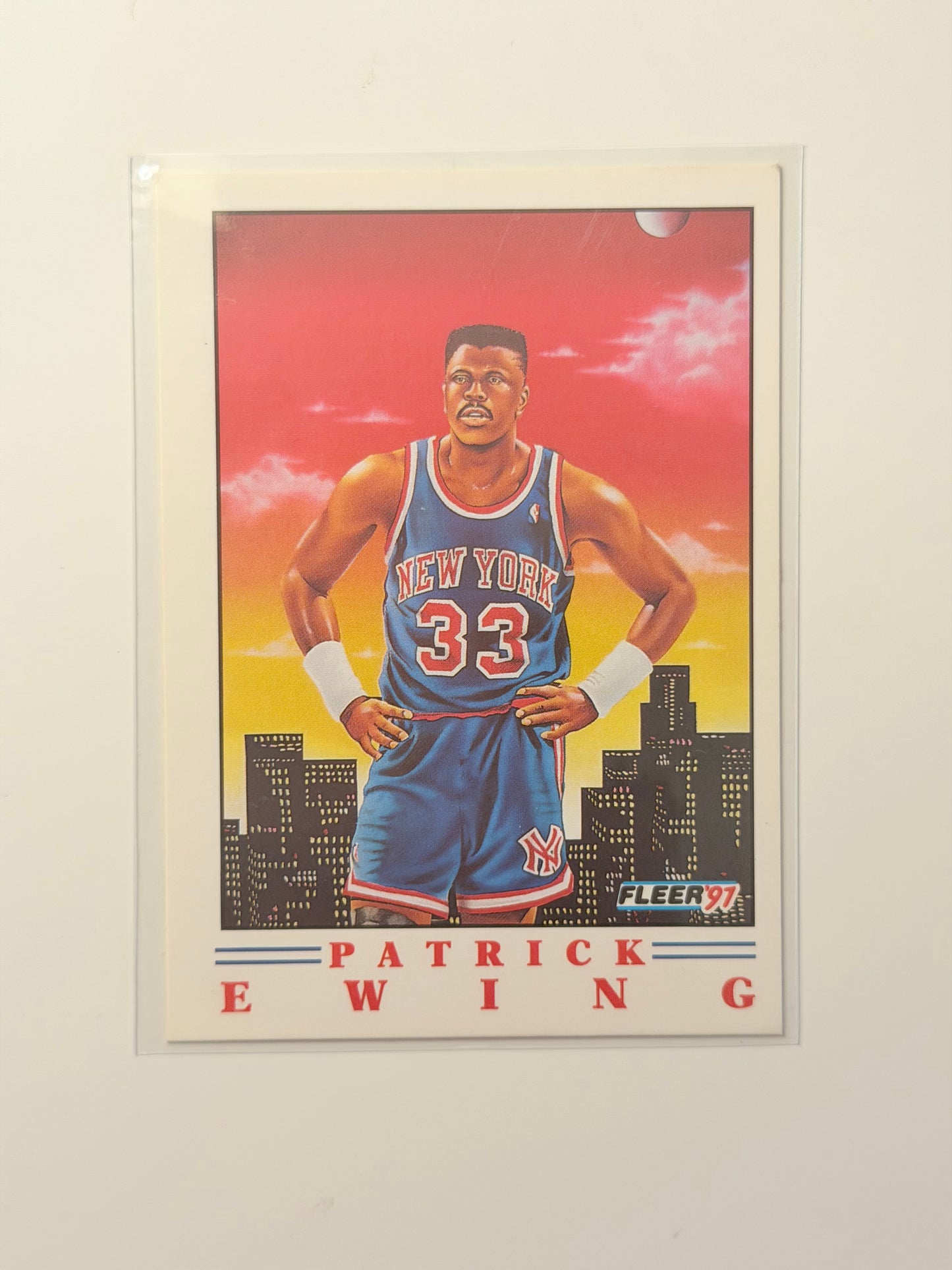 1991 Fleer Fleer - Patrick Ewing - Pro Visions #4 OF 6 - Raw Ungraded Card