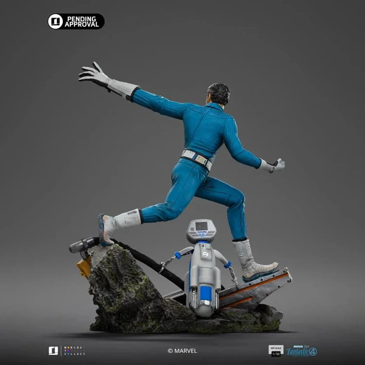 Iron Studios: The Fantastic Four - First Steps Mr. Fantastic 1:10 Art Scale Limited Edition Statue