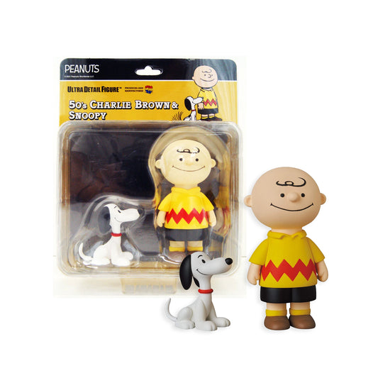 Medicom Ultra Detail Figure - PEANUTS '50s Charlie Brown & Snoopy