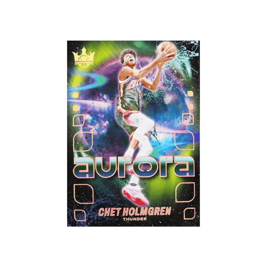 2024-25 Panini Court Kings - Chet Holmgren - Aurora SSP #25 - Raw Ungraded Cards