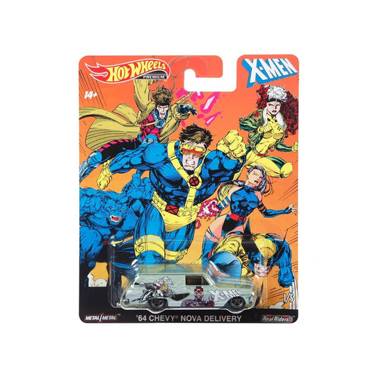 Hot Wheels Premium - 2019 Pop Culture X-Men '64 Chevy Nova