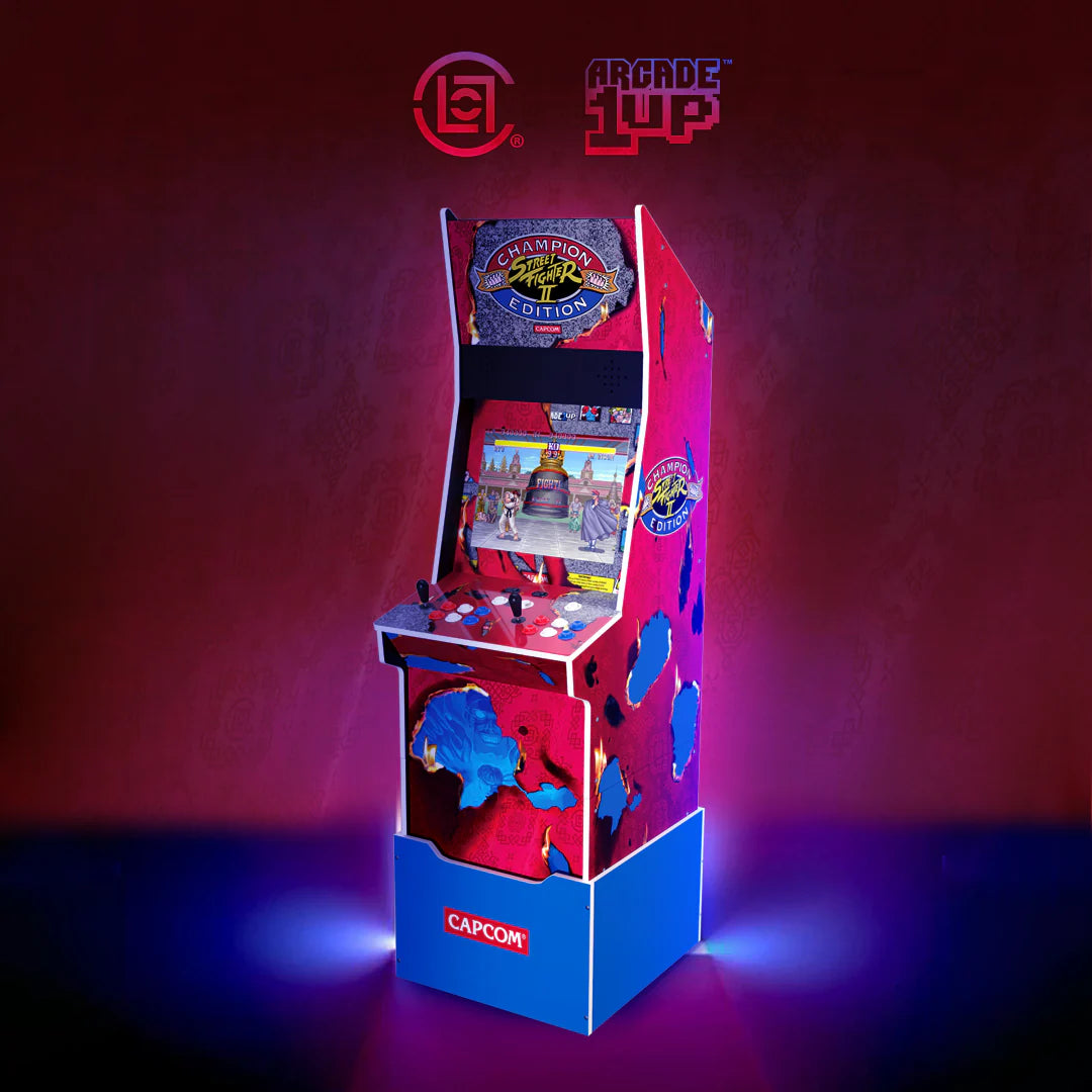 Arcade1UP x CLOT Street Fighter II Big Blue Arcade Game